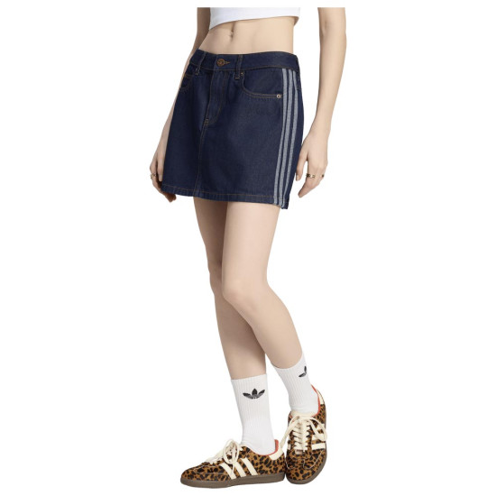 Adidas Γυναικεία φούστα Mid Rise Denim Skirt